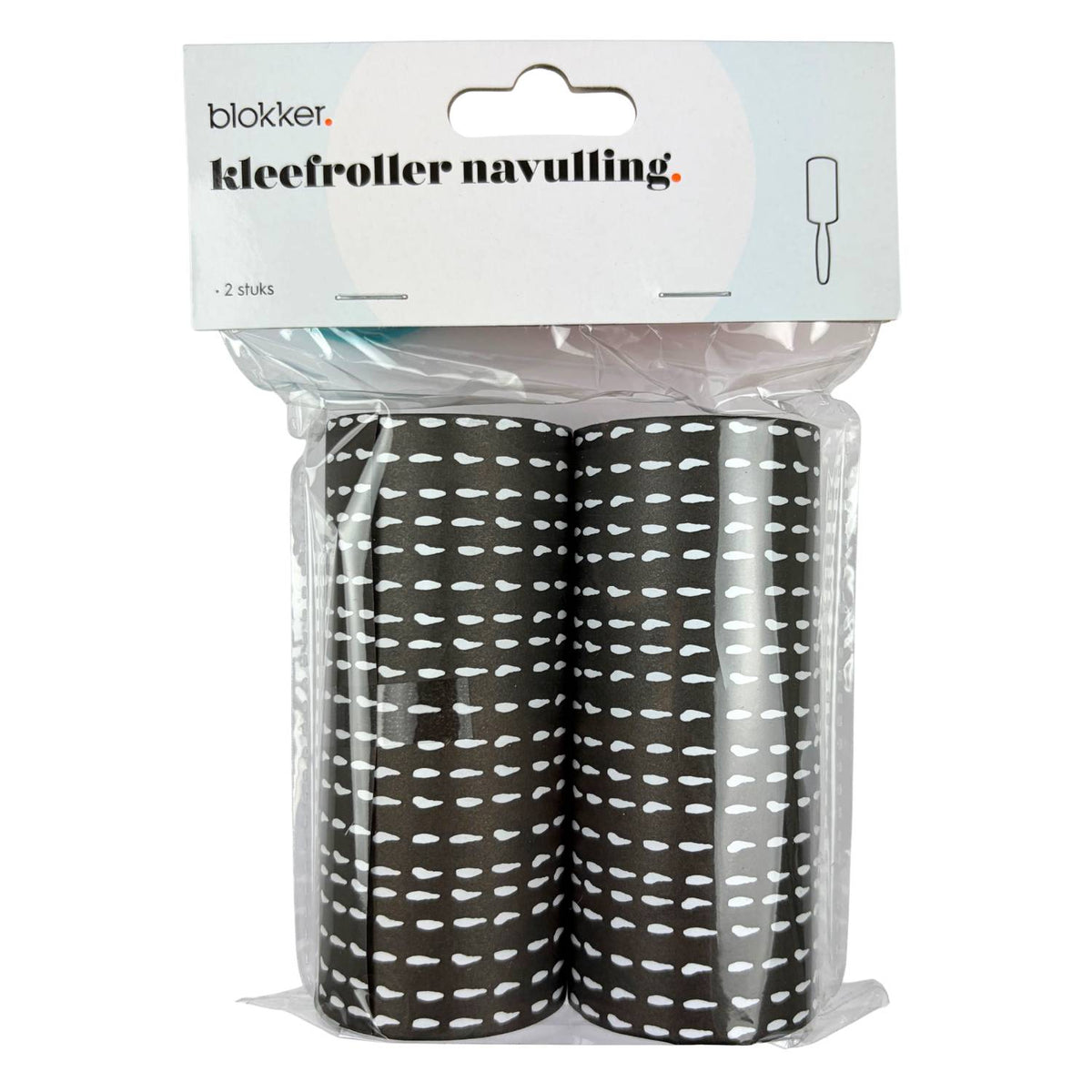 Blokker - Nachfüllpackung für Klebewalze - 2 Stück - 10 × Ø4,4cm - 30 Blättchen