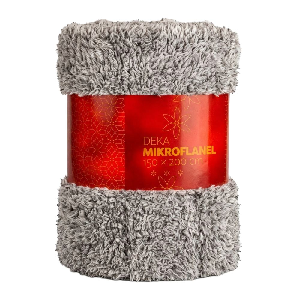 Fleece deken - 150x200cm - Grijs