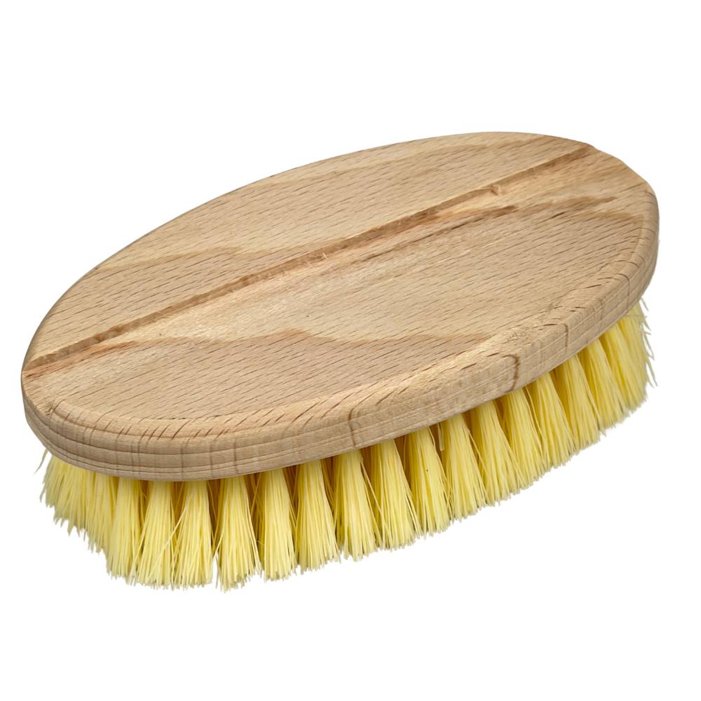 Buemag - Wooden bath brush without a handle - 14 cm - assorted