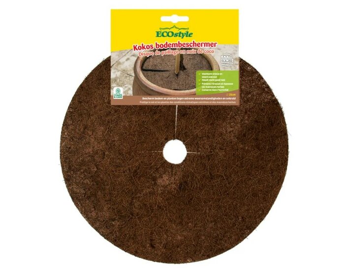 ECOstyle - Kokosgrondbeschermer S 25 cm donkerbruin 2
