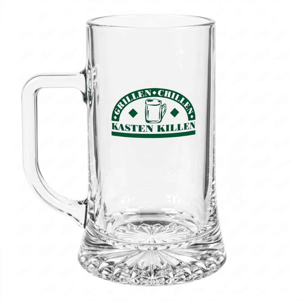 Royal Leerdam - 'Grillen, Chillen, Kasten killen' beer mug - 320ml