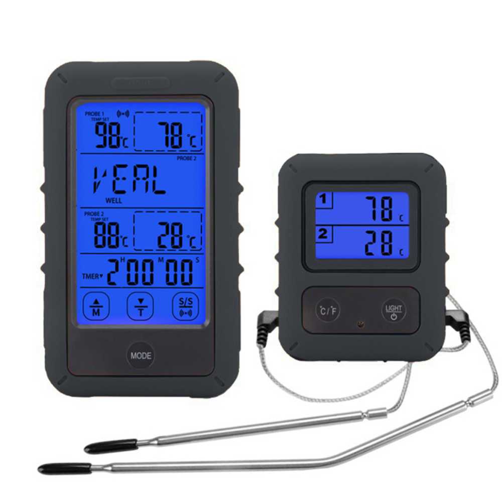 Seecode - Draadloze Keuken/Grill Thermometer 3-in-1