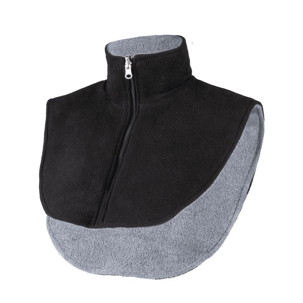 Reversible Fleece Neck Warmer – Grey & Black