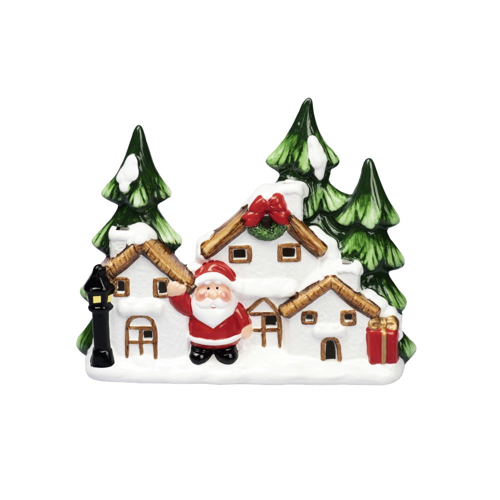 Viva Domo LED-Weihnachtsdorf „Winterdorf“