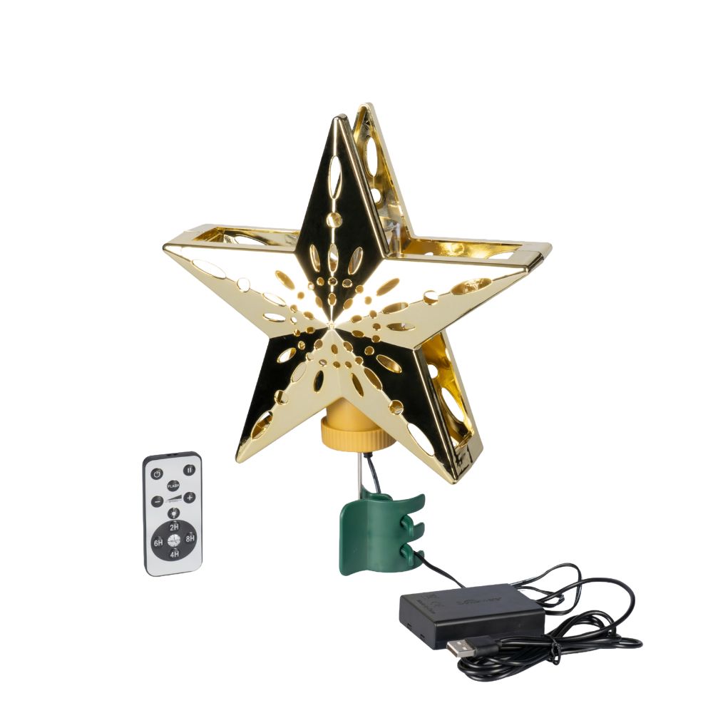 Viva Domo LED Christmas Tree Topper - Star