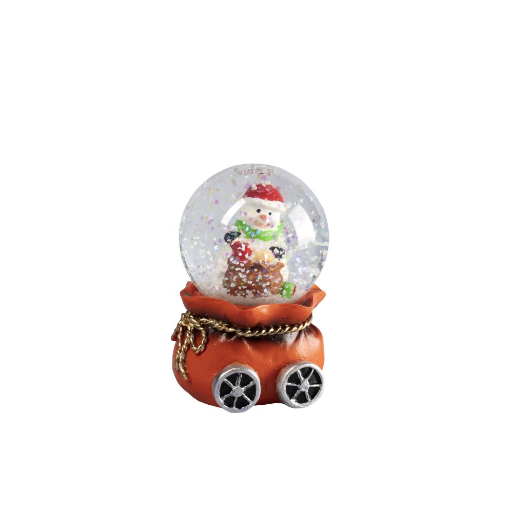 Viva Domo Mini-Schneekugel „Schneemann“ – 7 cm