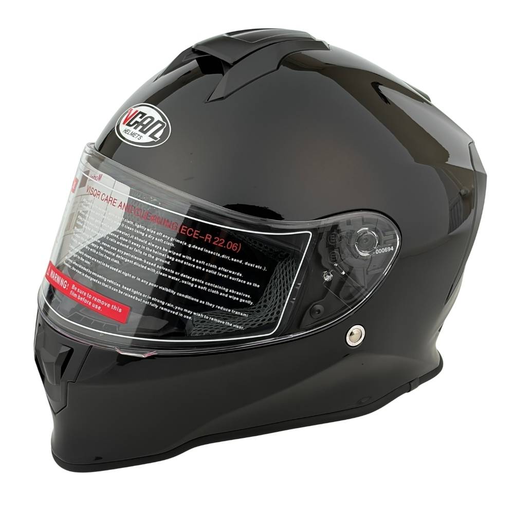 Vcan – Integralhelm – Pearl Black – XS (53/54)