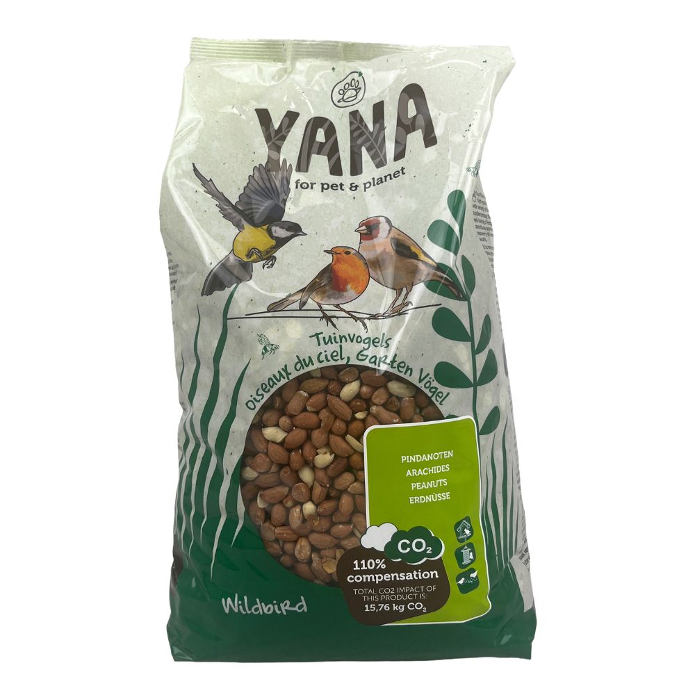 YANA Shelled Peanuts for Garden Birds – 3,75 kg