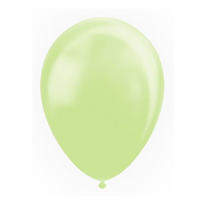 Fiësta - Luftballons - 25 Stück - Macaron-Grün - Ø30cm