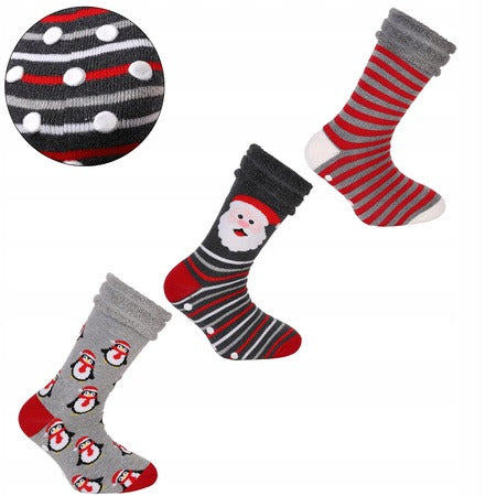 Moraj -House socks - kids - 3 pack - 31/34 - Xmas