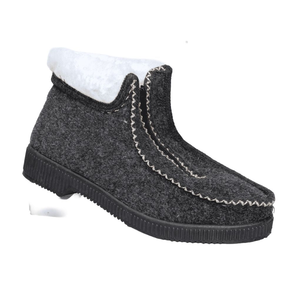 Comfort Italy Thermo Slippers – Dark Grey (Size 37)