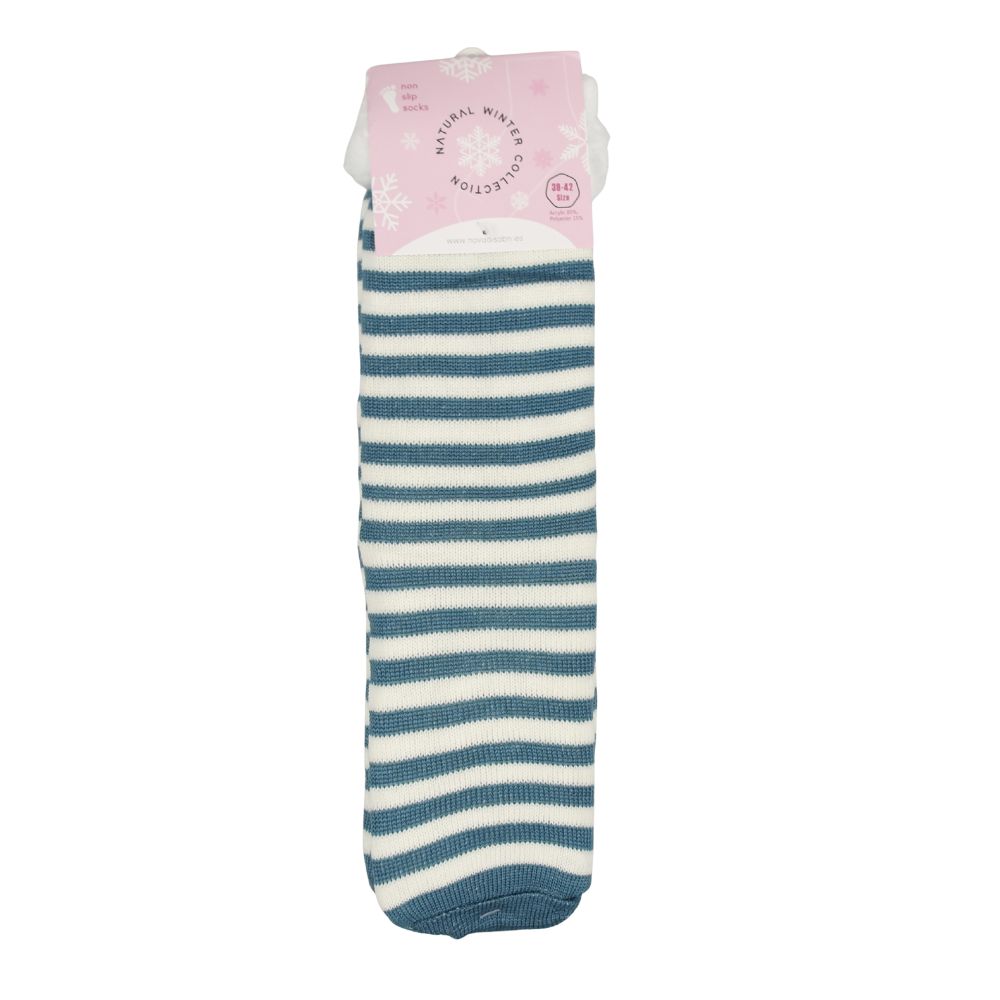 House socks - Stripes - 39–42 - 6 assorted pairs