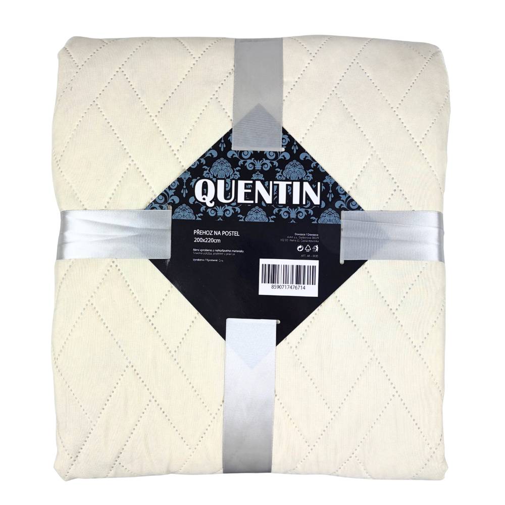 Quentin - Bettüberwurf - 200x220cm - 3 sortierte Ausführungen
