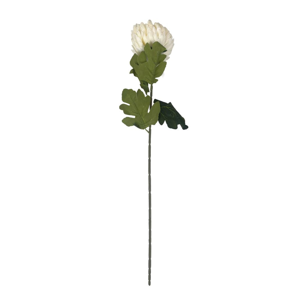 Kunstblume Chrysantheme – Gelb – 73 cm