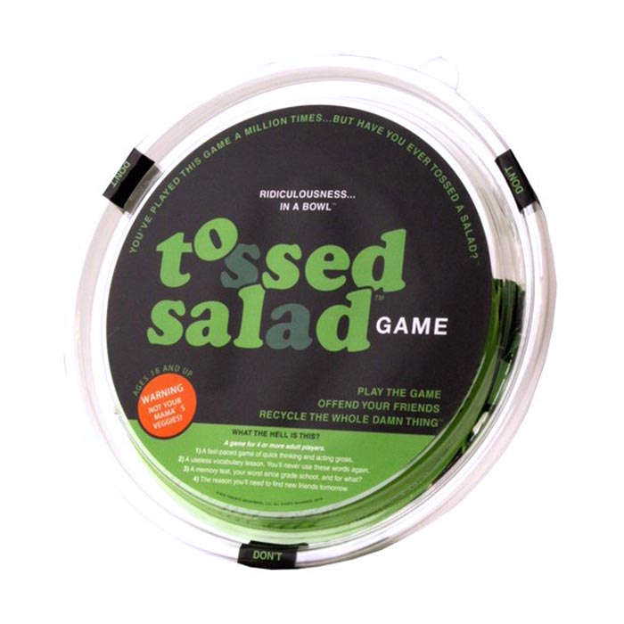 Tossed Salad Game - Ridiculousness in a bowl, green