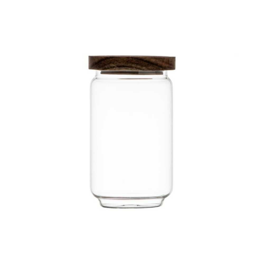 Voorraadpot glas ø9x16cm