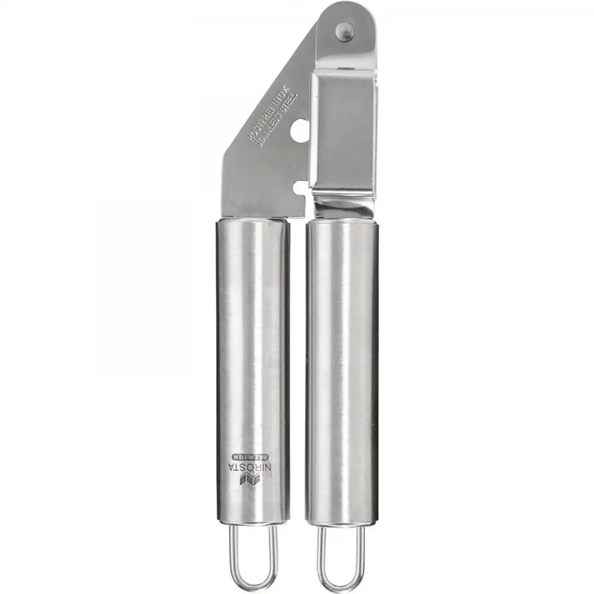 Blokker garlic press – stainless steel - 5,6x18,8x3,7cm
