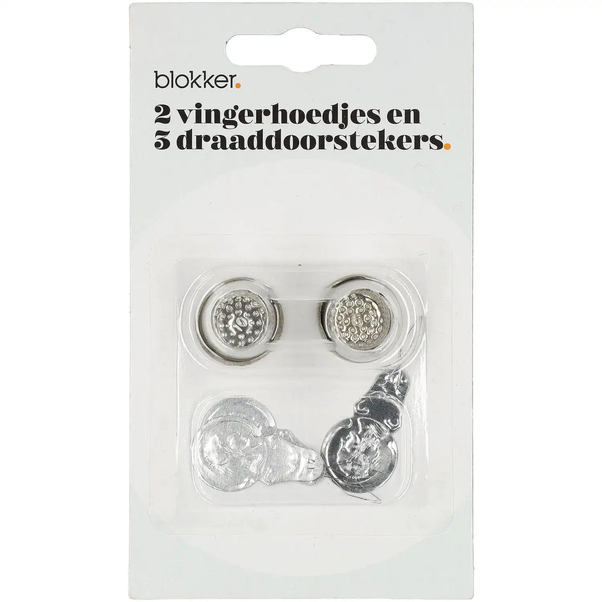 Blokker: 2 thimbles and 3 threaders