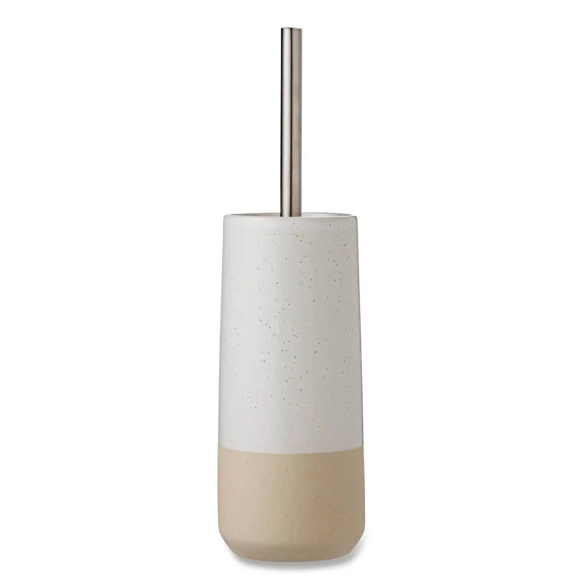 Blokker - Jade Toilet Brush - Ceramic - Ø 10,5 x 35,5cm s - Beige