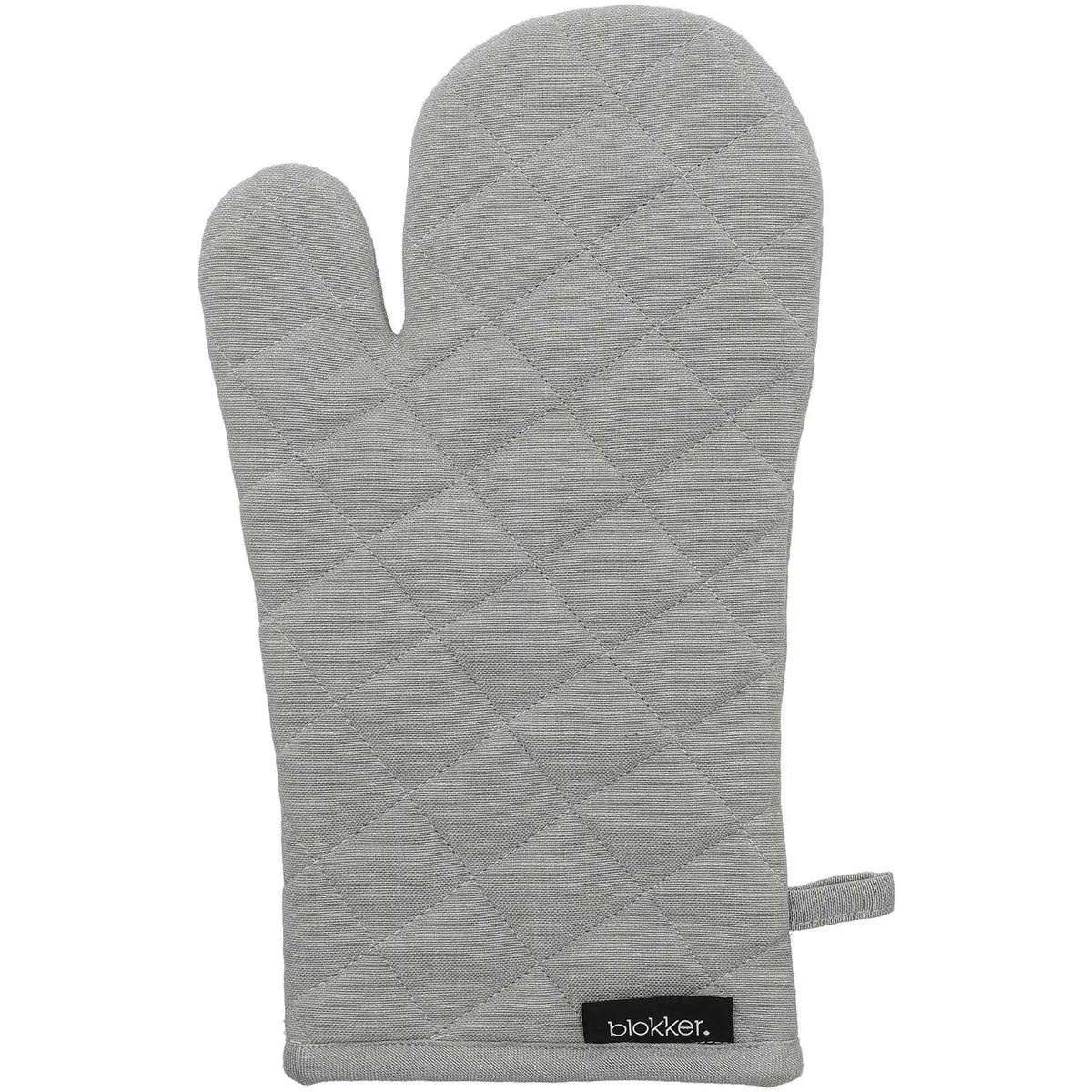Blokker – Ofenhandschuh Chambray – 32 x 19 x 2 cm – hellgrau