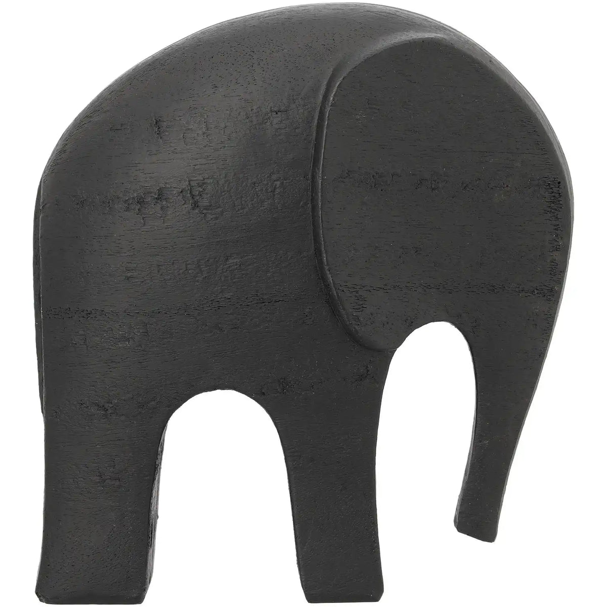 Blokker - Woondecoratie Olifant - 15,5cm - zwart