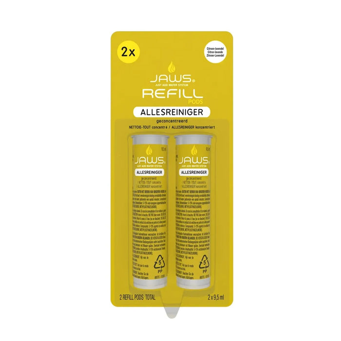 Jaws Refill Pods - Geconcentreerde allesreiniger - 2 x 95 ML