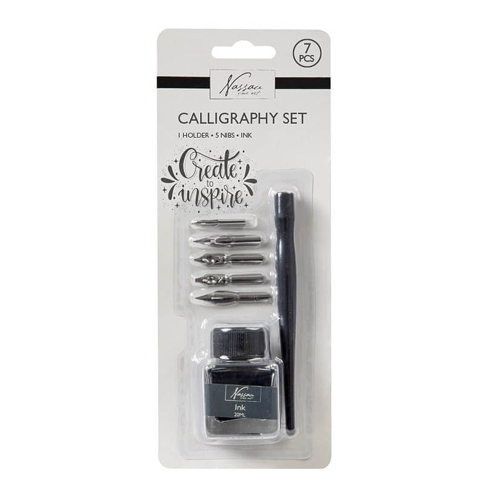 Nassau - Calligraphy - Set - With ink