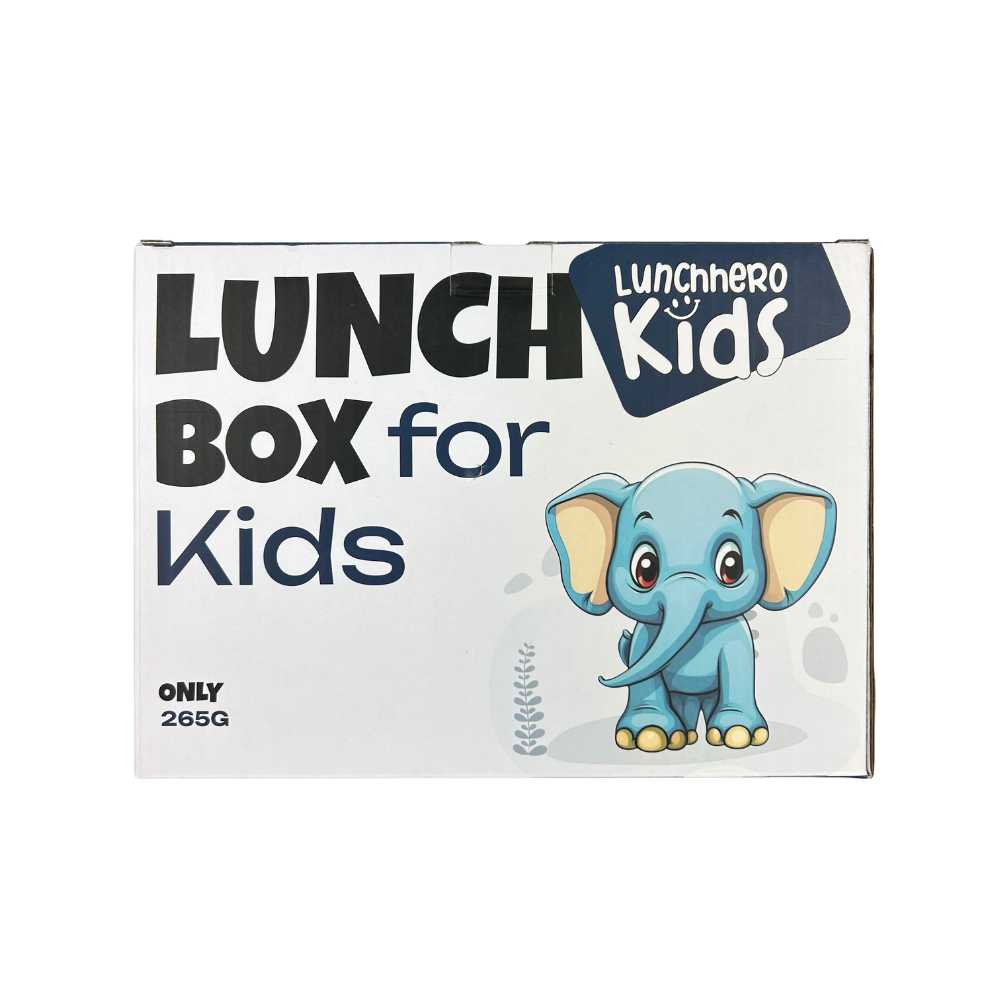 Lunchhero Kids - Lunchbox for children - blue - 265gr