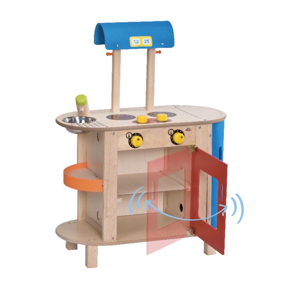 Wonderworld Houten Cooking Centre – 35 x 70 x 91 cm