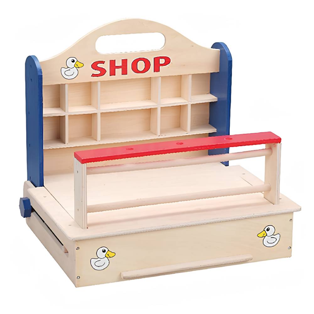 Playwood - Inklapbare Houten Winkel - 39,5 x 32,5 x 36 cm (B x D x H)