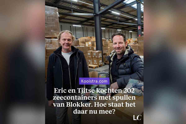Artikel Leeuwarder Courant 'Elke dag inkopen doen'