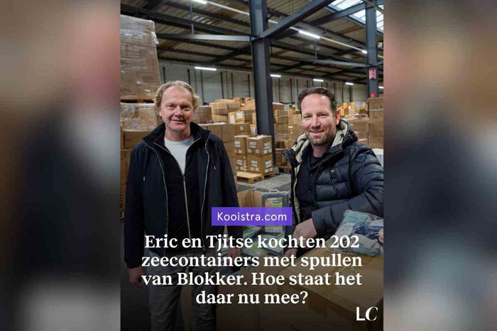 Artikel Leeuwarder Courant 'Elke dag inkopen doen'