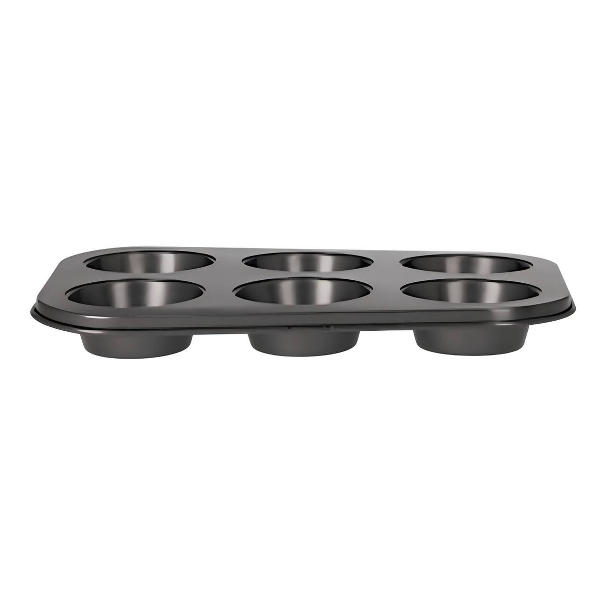 Blokker - Antihaft-Muffinform - 6 x Ø 6,5cm - Edelstahl