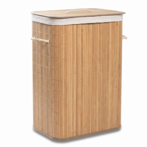 Blokker - Wasmand - 76 liter - Bamboe - 30x40x60cm