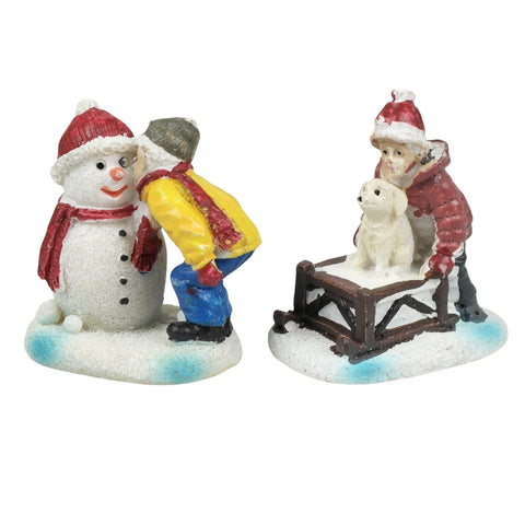 Typisch Hollands - Spelende Kinderen in de Sneeuw