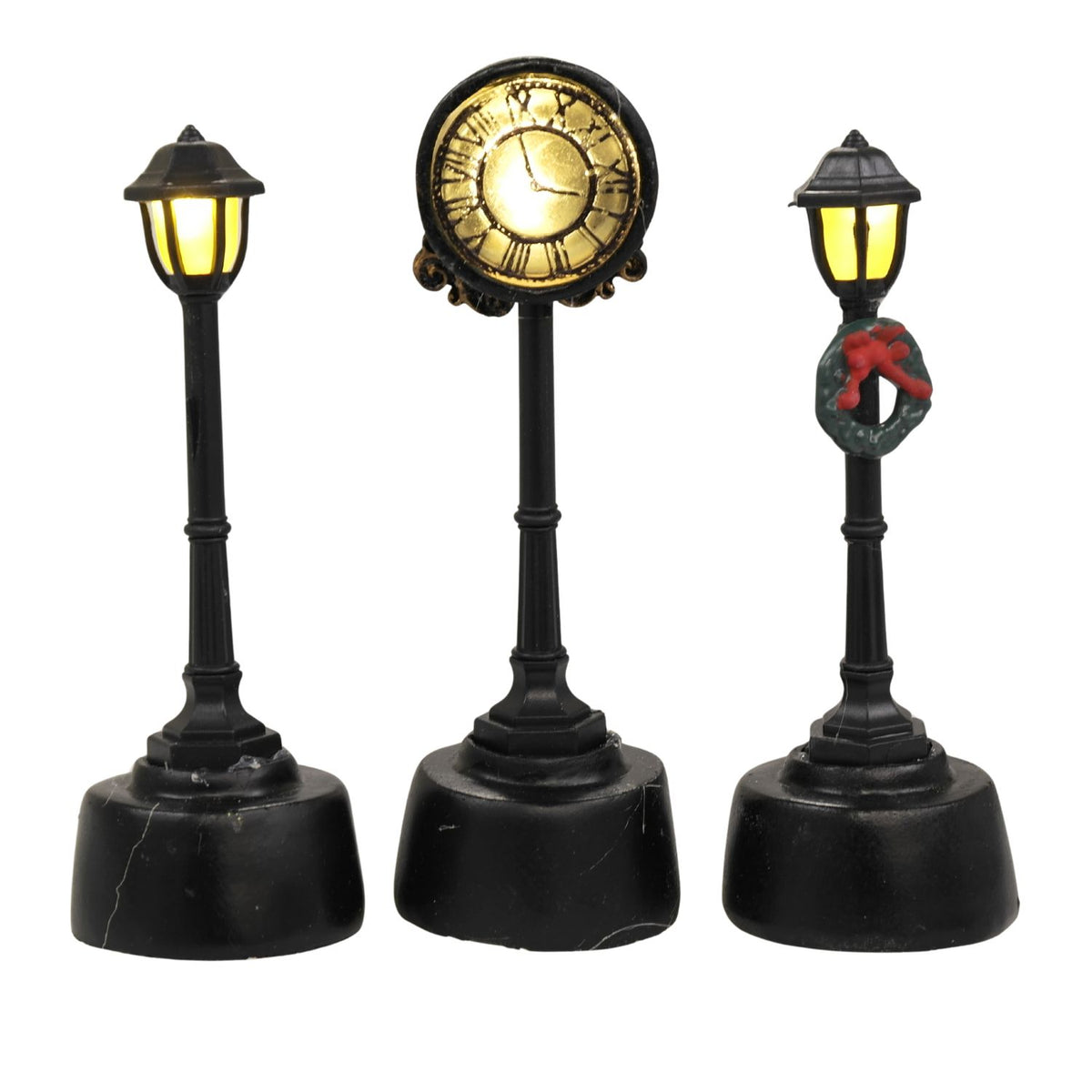 Typisch Hollands - Lantaarns - 3 Stuks - LED - 10cm