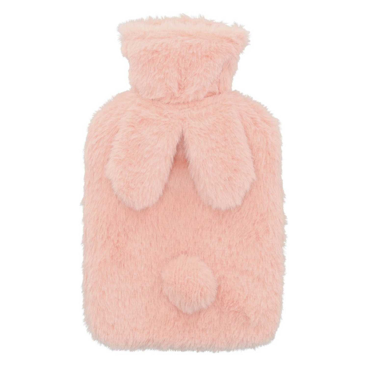 Blokker - Warmwaterkruik bunny met hoes - 1L - rubber - roze