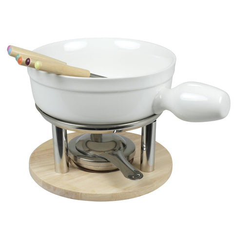 Blokker - fondueset - keramiek