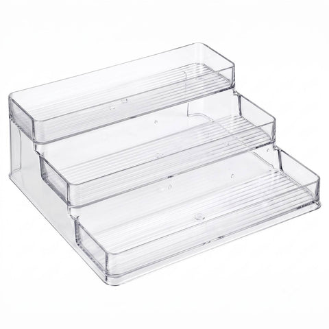 Blokker - keukenorganizer - 25 x 23,5 x 10,5cm - transparant