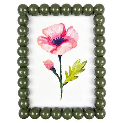 Blokker - Fotolijst Bobbins - 20 x 15,5cm - polyresin - groen