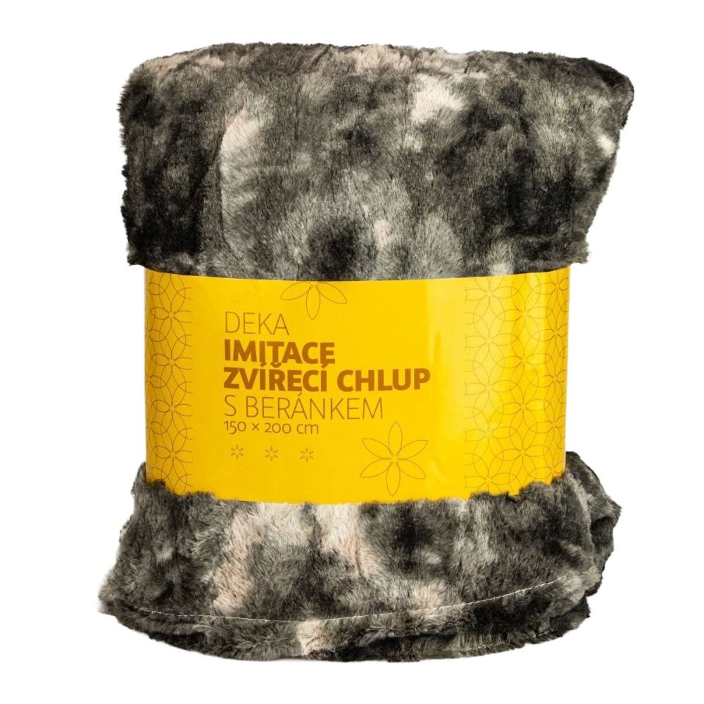 Fleece blanket - 150x200cm - Dark grey