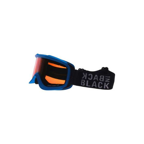 BiB - ski goggles - matt blue with a black headband