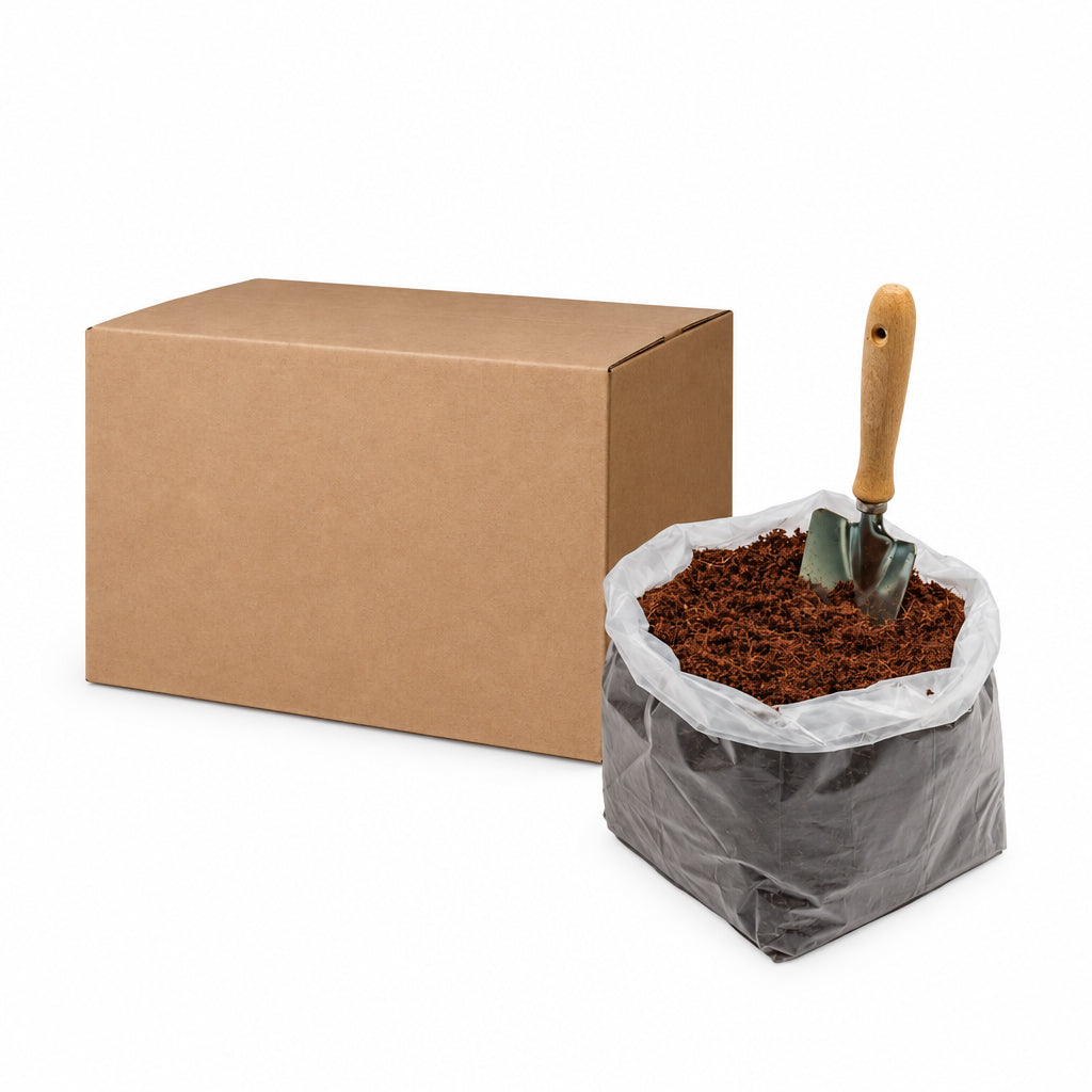 Compact kokos-potgrond 5 x 10 l met meststof en kalk 5