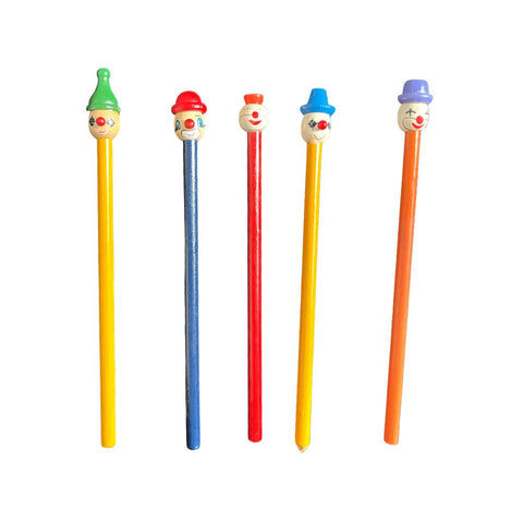 Playwood Houten Clown Potloden – Grijze Stift (Assorti Kleuren)