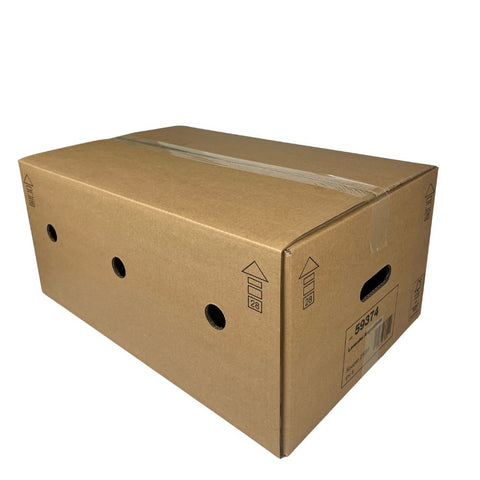 Kartonnen dozen met gaten 60 x 40 x 28 cm EURO 28 DD
