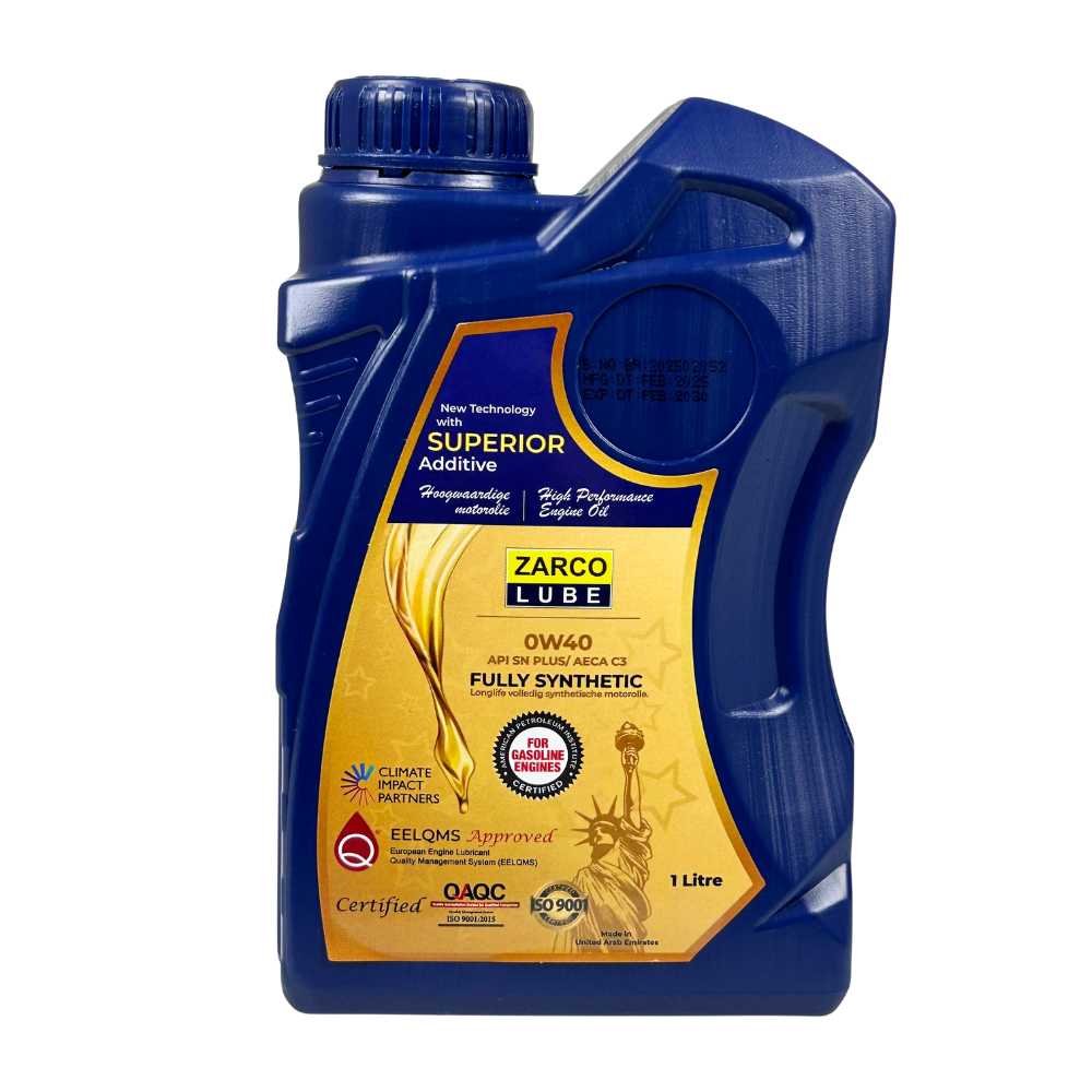 Zarcolube - 0W40 - API SN PLUS / AECA C3 - 1L