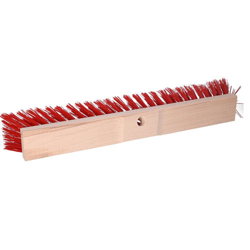 Buemag - Straßenbesen aus Holz für 24mm Stiel - 40 cm - sortiert