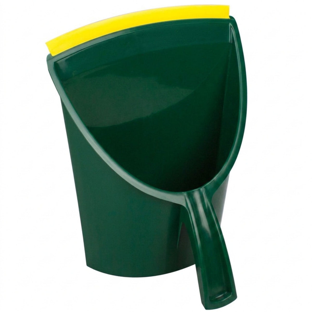 Buemag - XL plastic dustbin + universal TPE rim - green 28 cm