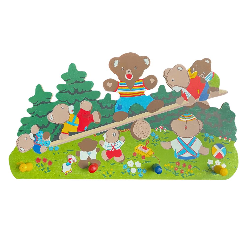 Playwood – Spielende Bären (4 Häkelnadeln) – 40 cm
