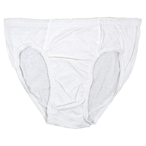 Disposable briefs - One size - White - Viscose